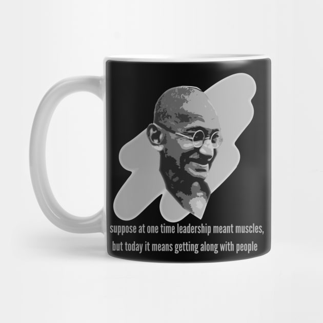 Mahatma Gandhi - Leadership & Getting Along by SnarkSharks